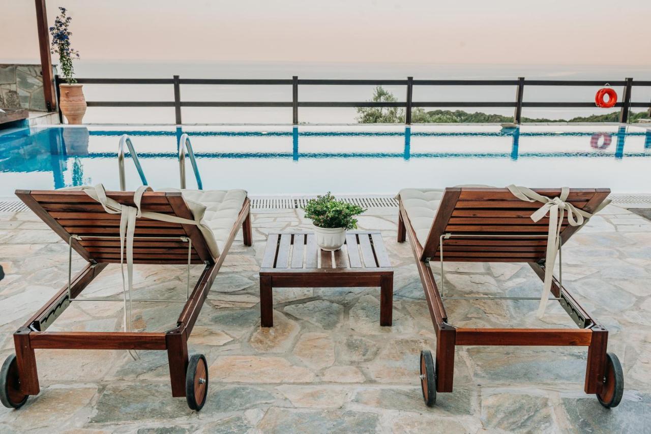Elysian Luxury Villa Pelion Tsagkarada Extérieur photo
