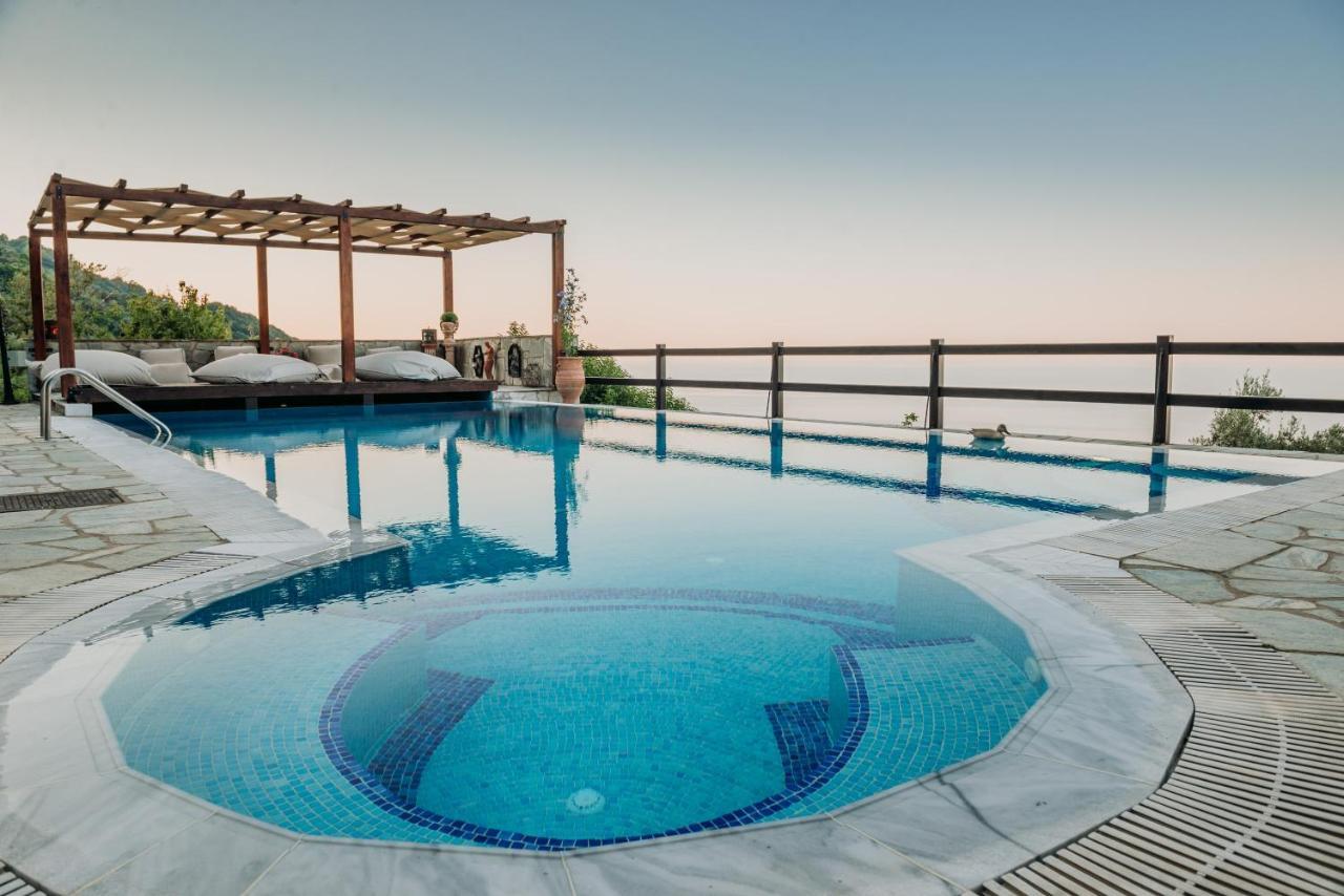 Elysian Luxury Villa Pelion Tsagkarada Extérieur photo