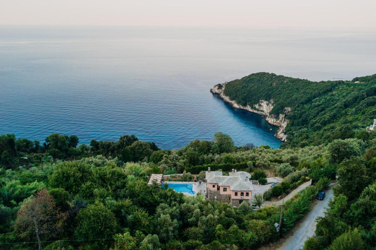 Elysian Luxury Villa Pelion Tsagkarada Extérieur photo