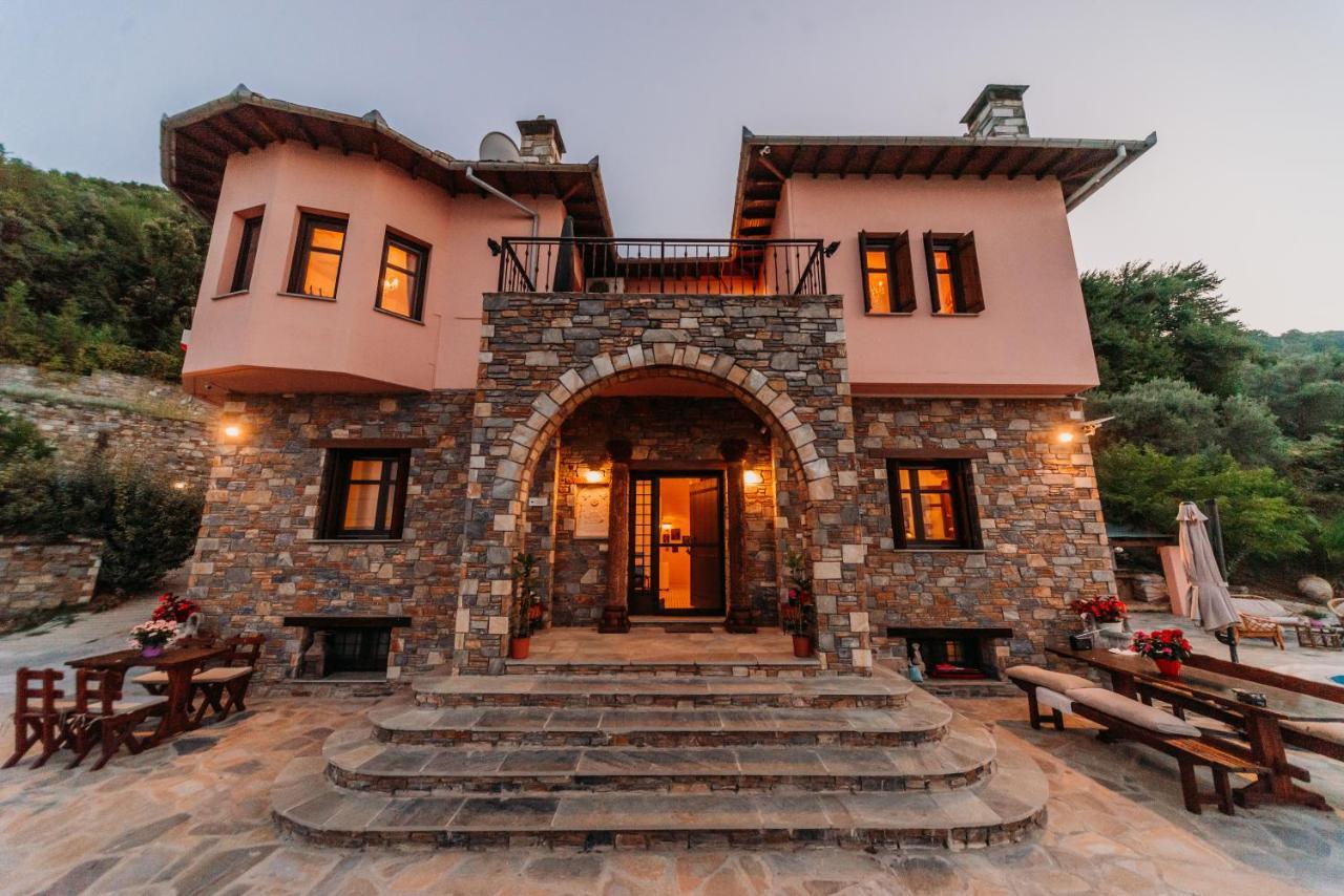 Elysian Luxury Villa Pelion Tsagkarada Extérieur photo